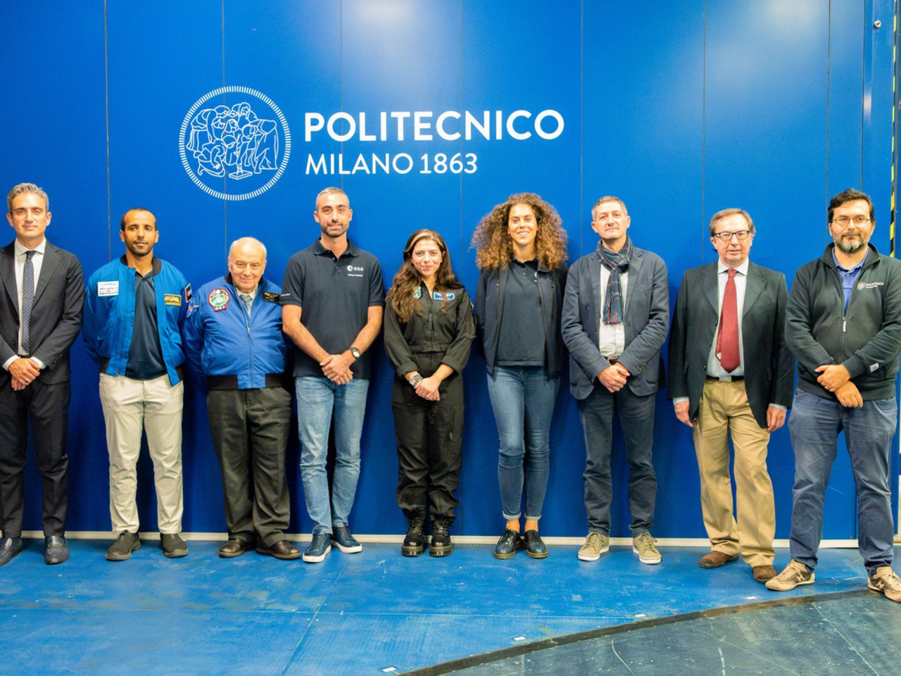 Politecnico meets the austronauts class=