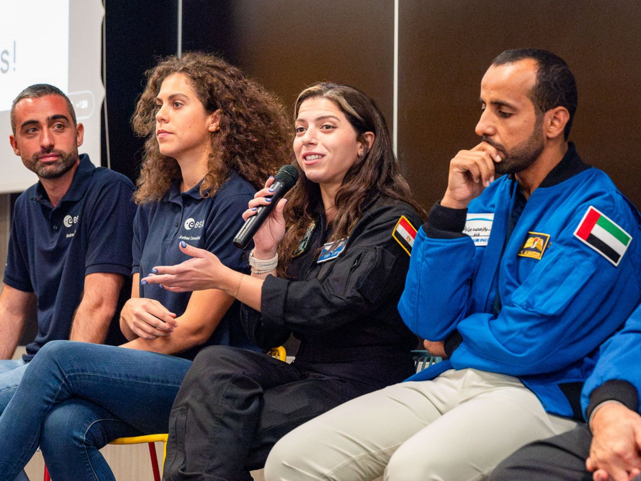 Incontro degli astronauti al Politecnico class=