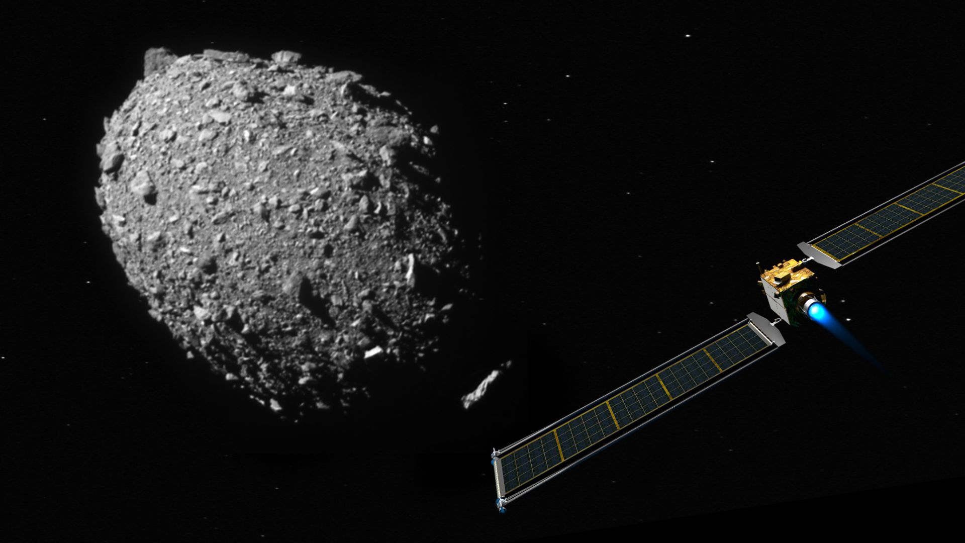 Asteroid and artificial satellite